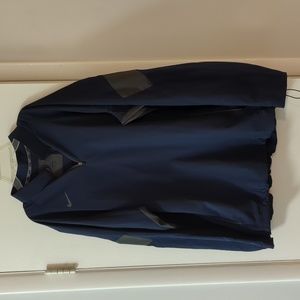 Nike Men's 1/4 Zip Pullover Windbreaker Navy Size XL